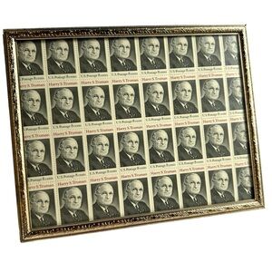 Pane of 32 Harry Truman 8 cent Stamps